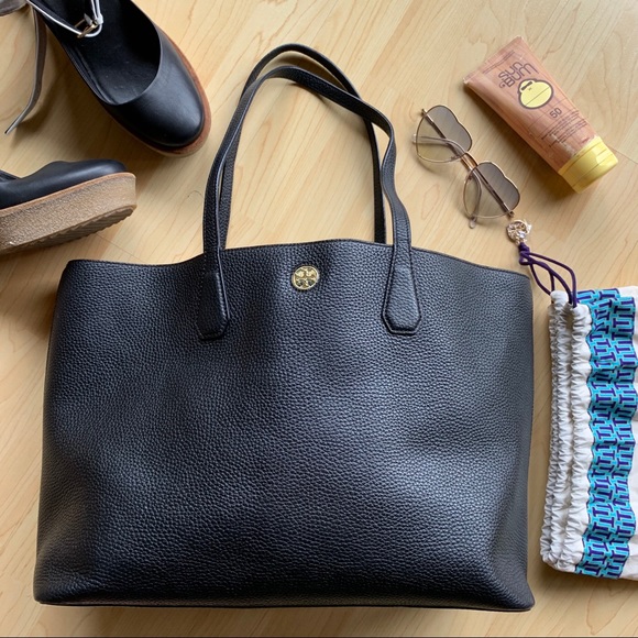 Tory Burch Handbags - Tory Burch Perry Leather Tote